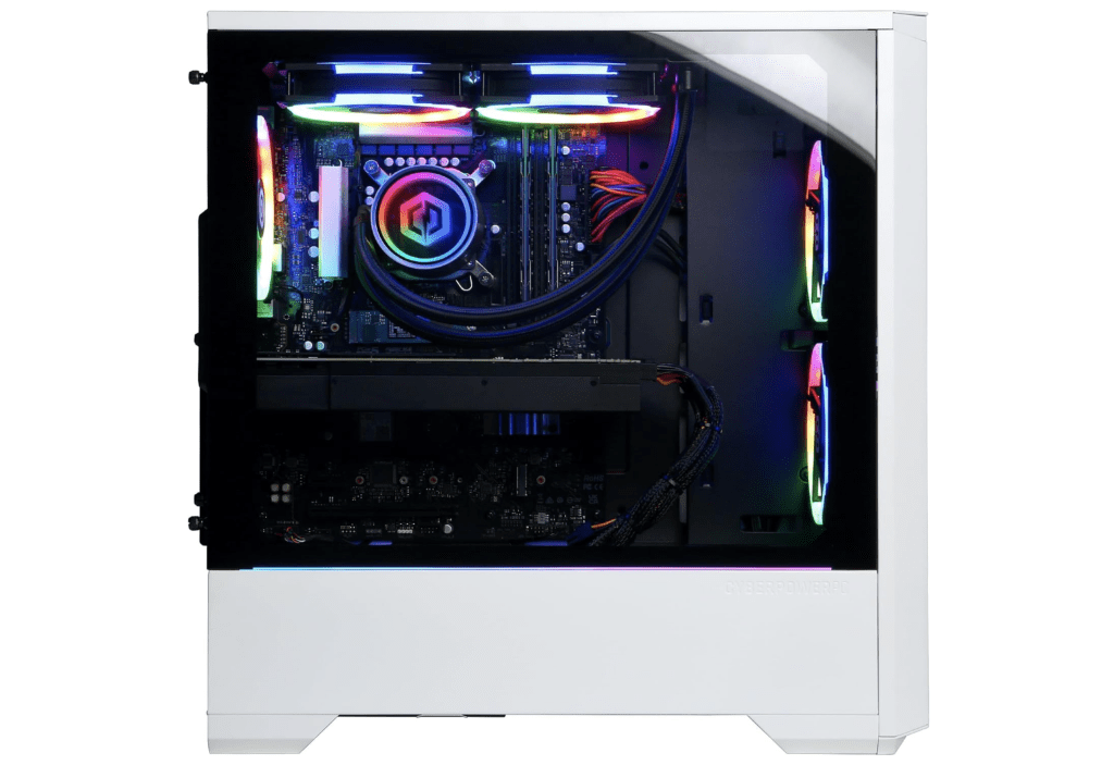 CyberpowerPC Gamer Xtreme VR GXiVR8600A2 Review side
